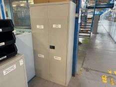NO RESERVE - Metal Storage Cupboards x2