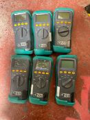 NO RESERVE - Kane 100 Gas Analysers x 6