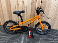 Age 3 to 4 years Frog 40 Bike