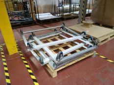 3 x Metal Trolley Bases