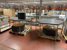 Assorted display tables