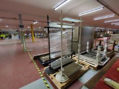 Metal Display Stands x 2