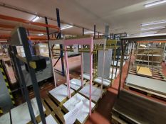 4 x Garment Display Rail