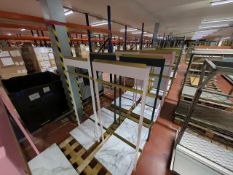 4 x Garment Display Rail