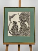 Artwork - Thai Temple Rubbing