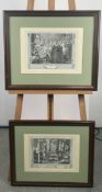 Artwork framed prints x 2