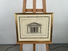 Artwork Hexastyle Temple Print