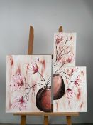 Artwork canvas paintings x 3