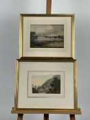 Artwork landscape scenery prints x 2