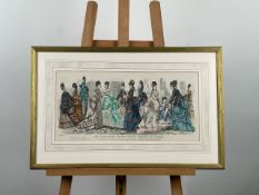 Artwork - Historical Ladies Fashion Print Frame