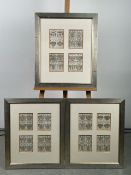 Artwork framed print x 3