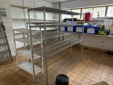 Metal Storage Racks x2