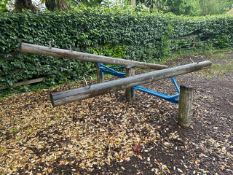 Wooden Double SeeSaw