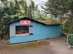 ** NO RESERVE ** Wooden Coffee Hut