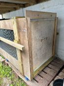 Wooden Animal Crate