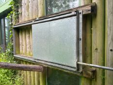 Manual Sliding Animal Door - NO RESERVE