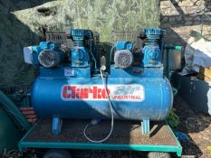 Clarke Industrial SE37C270 Air Compressor on Trolley
