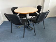 Round Table and 4 Chairs
