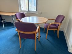 Round Table and 3 Chairs
