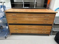 Plan Chest Wooden Drawer Unit - NO RESERVE