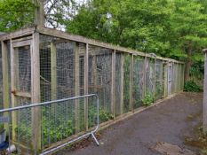 ** NO RESERVE ** Large Outdoor Mammal Enclosure