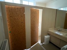 Entire Contents of Women’s Toilets Including Partitions and Hand Dryers - NO RESERVE