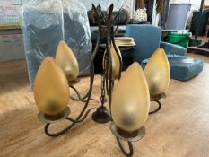 Medium Metal Chandelier