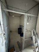 Metal Cage Quarantine Unit - NO RESERVE