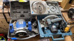 Router and Circular Saw