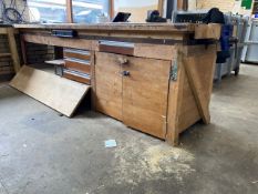 NO RESERVE Wooden Workbench