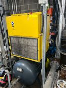 ** NO RESERVE ** Plusair Compressor Including Welded Pressure Vessel