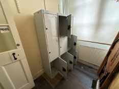 3 x Metal Lockers - NO RESERVE