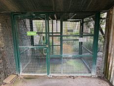 Metal Fence Airlock Gate