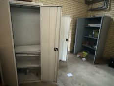 Metal Cabinets and Contents x 3