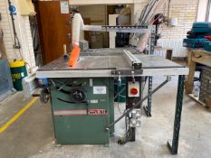 Kity 1619 Table Saw and Roller table