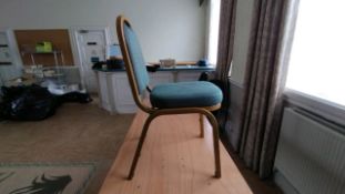 ** NO RESERVE **. Padded Chairs x6 Previously Used for Wedding Ceremonies