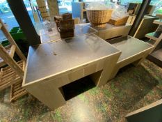 Wooden Display Table x4