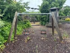 Wooden Swing Set - NO RESERVE