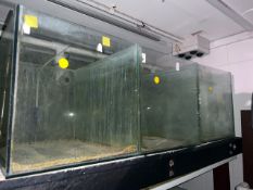 ** NO RESERVE ** Small Fish Tanks x 3