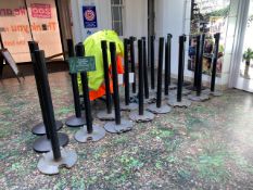 Retractable Barrier x9