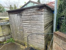 ** NO RESERVE ** Wooden Shed