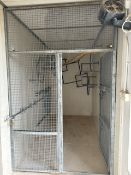 Metal Cage Quarantine Unit - NO RESERVE