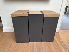 Confidential Waste Bins x3 - NO RESERVE