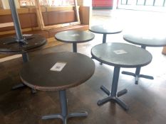 Small Cafeteria Tables x7
