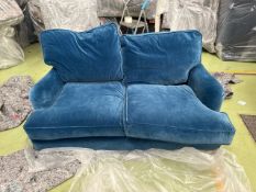 Bluebell 2 Seat Sofa In Bahama Cotton Matt Velvet