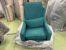 High Back Iggy Armchair In Maldives Easy Cotton