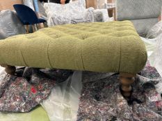 Valentin Large Square Footstool