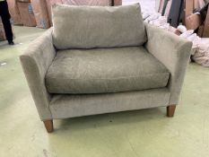 Izzy Loveseat In Urban Nature Brushstroke