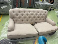 Snowdrop 2.5 Seat Sofa In Pinot Noir Norfolk Cotton