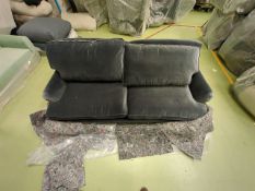 Bluebell 3 Seat Sofa In Mercury Cashmere Velvet